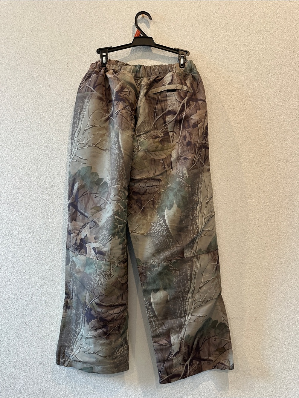 YoungLA Green & Brown Camo Track Pants with Cream Side Stripes - Picture 2 of 6